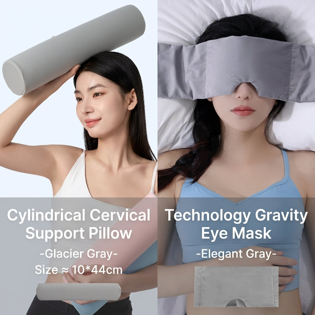 Weighted Ice-Silk Sleep Mask