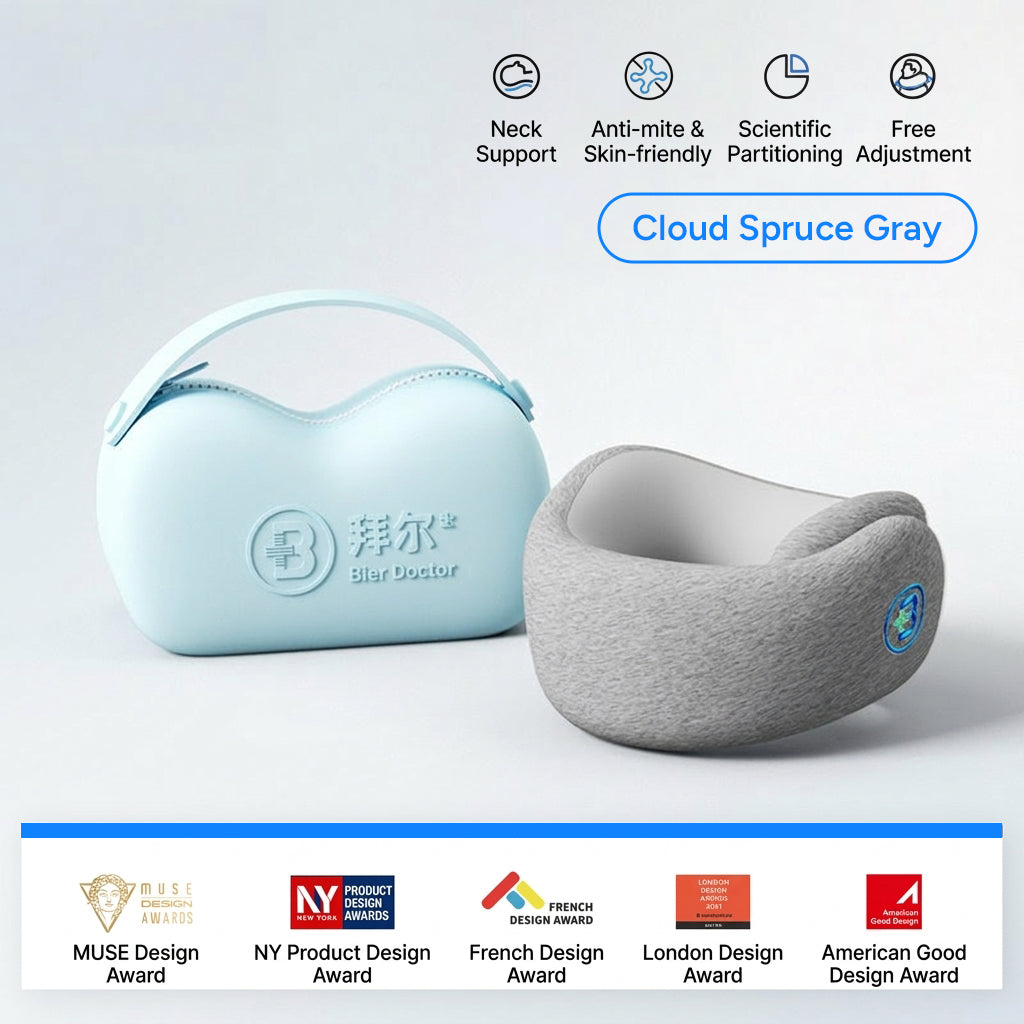 Ergonomic U-Shaped Travel Pillow
