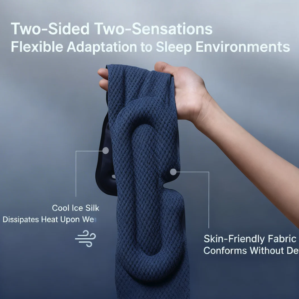 Zero-Pressure Gravity Sleep Mask