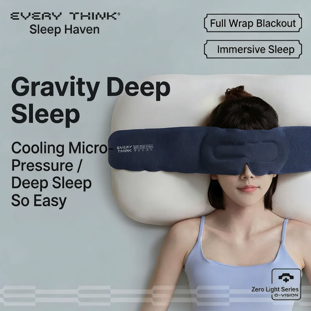 Zero-Pressure Gravity Sleep Mask