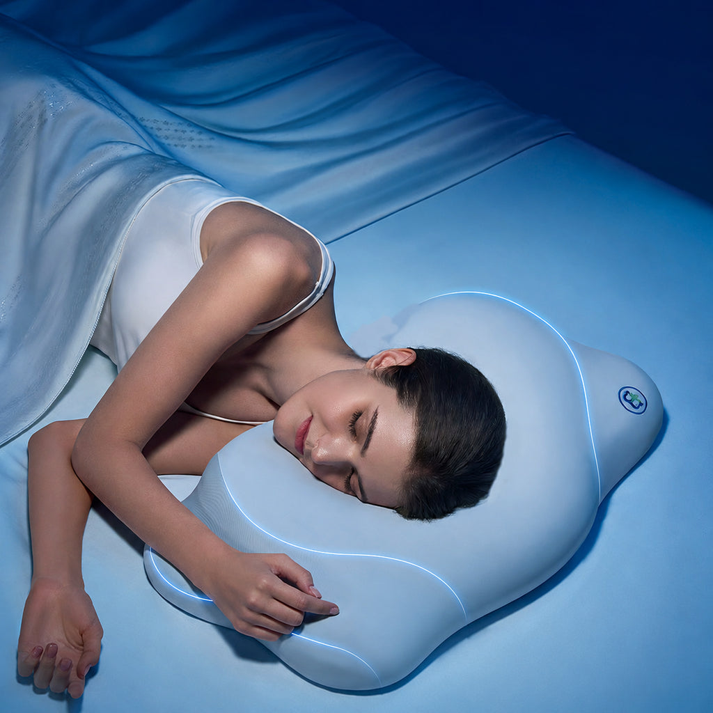 Contour Memory Pillow for Sleep Comfort, Multiple Colors
