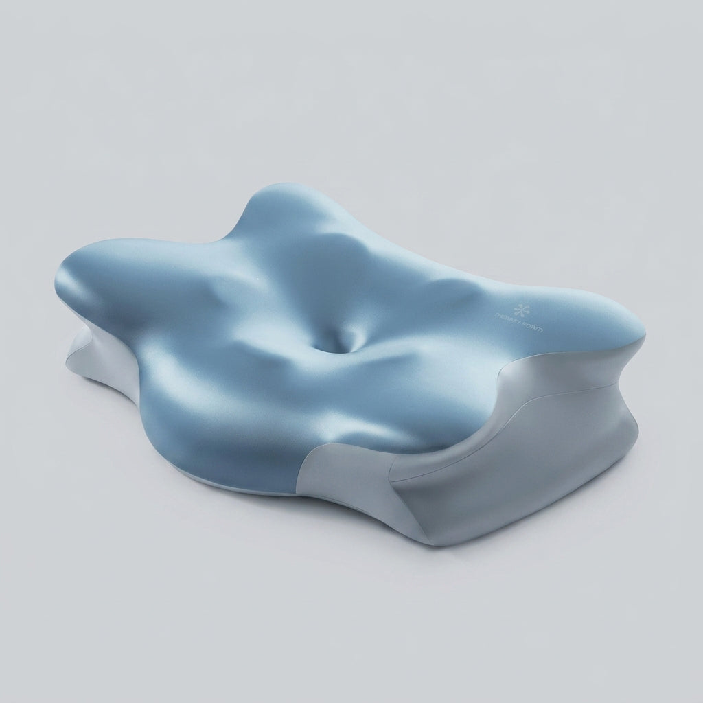 Deep-Wave Cervical Support Pillow