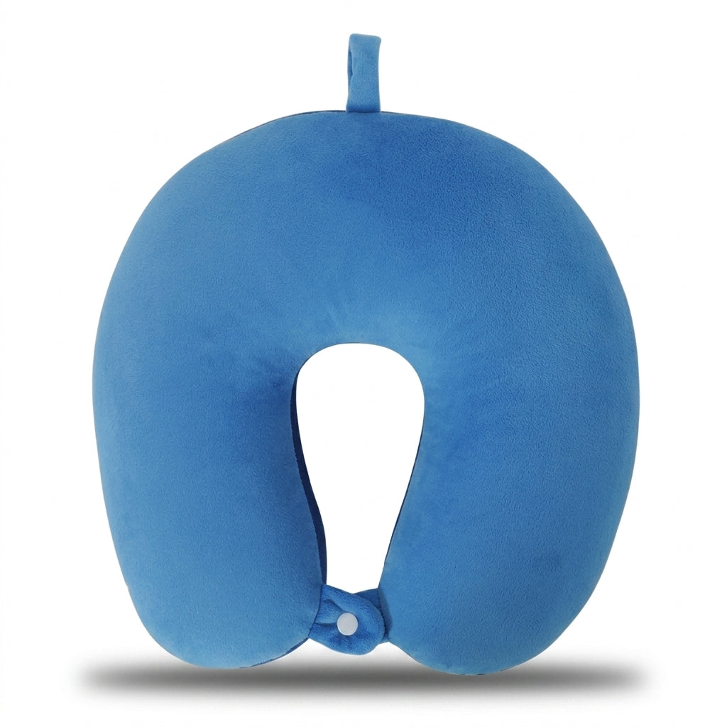 Cotton U-Shaped Travel Pillow