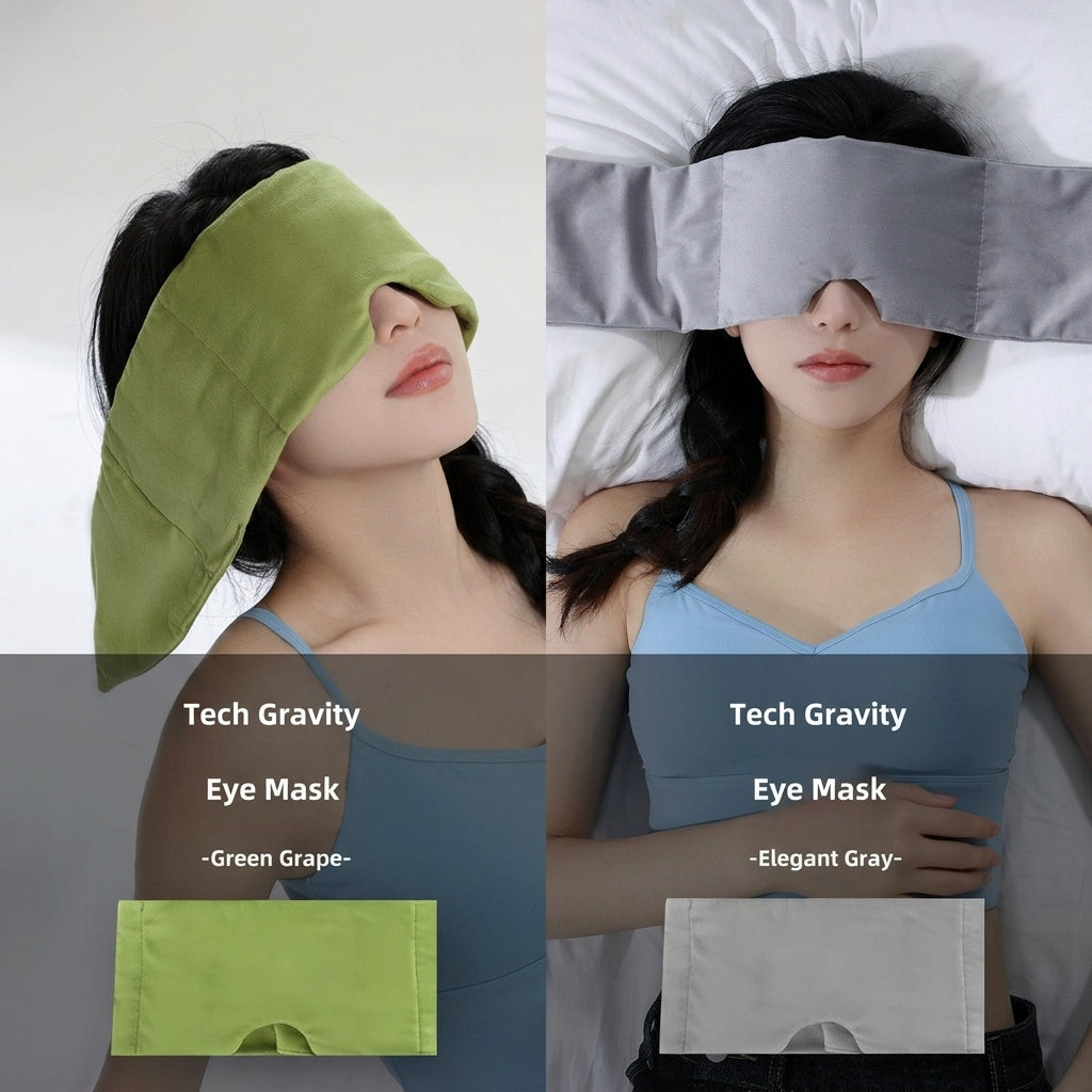 Weighted Ice-Silk Sleep Mask