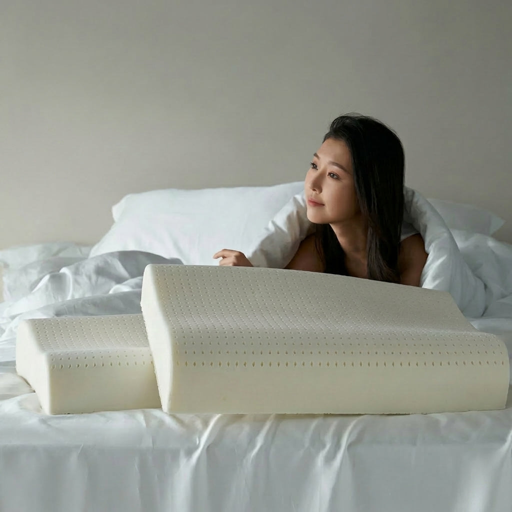 Dual-Pack Latex Antibacterial Pillow