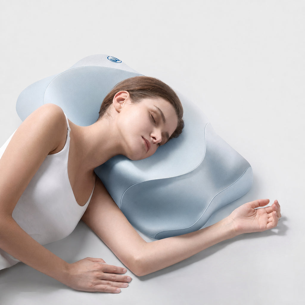 Contour Memory Pillow for Sleep Comfort, Multiple Colors