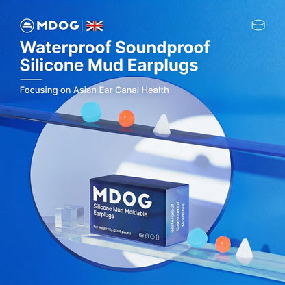Moldable Waterproof Silicone Earplugs