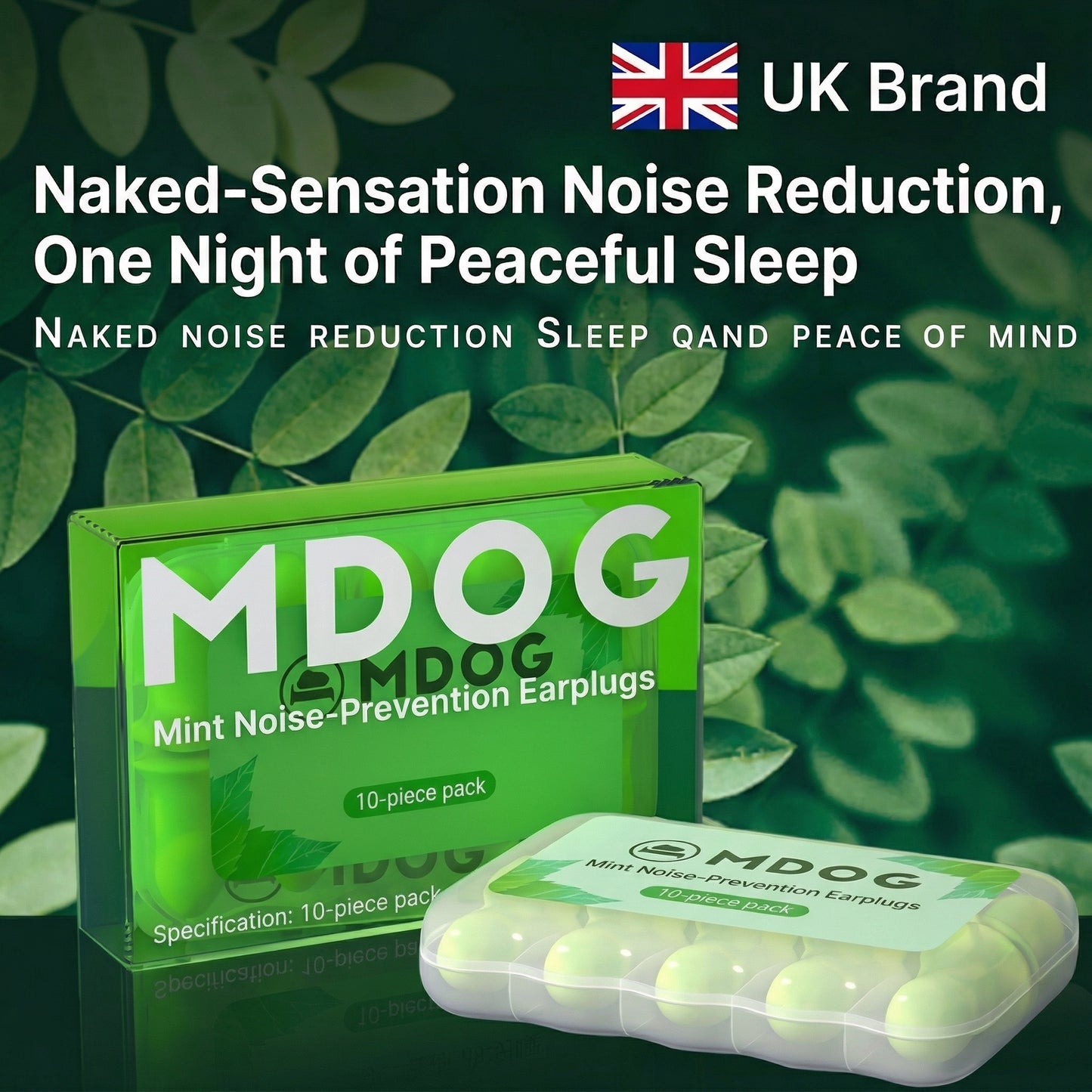 Memory Foam Soundproof Earplugs