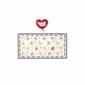 Heated Cuddle-Soft Line Pup Fleece Throw for Naps, Travel & Cozy Gifting Pillow, Multiple Options