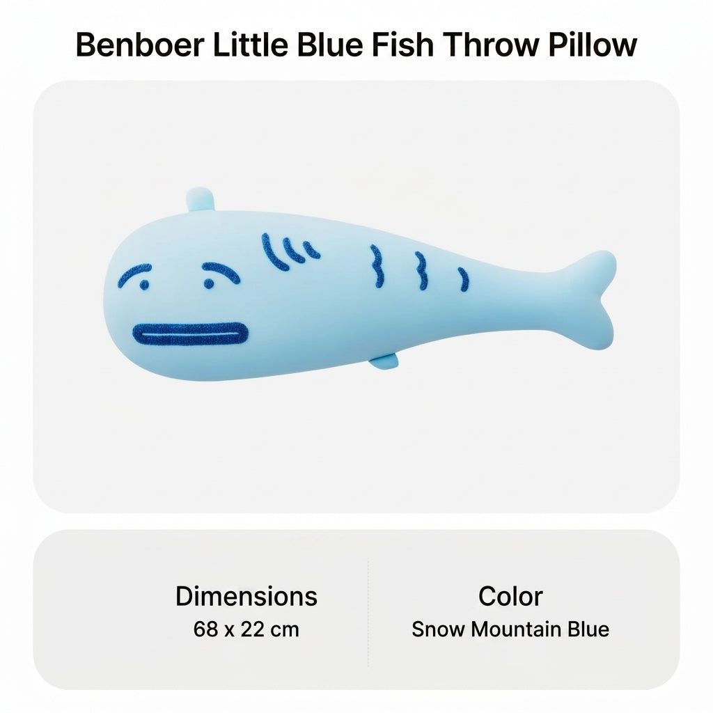 Cooling Fish Body Pillow