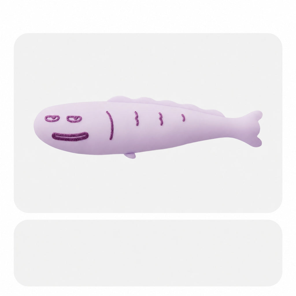 Silk Cooling Fish Body Pillow for Side Sleeping, Carp Pillow/Benboerba/Baboerben/Big Claw Pillow