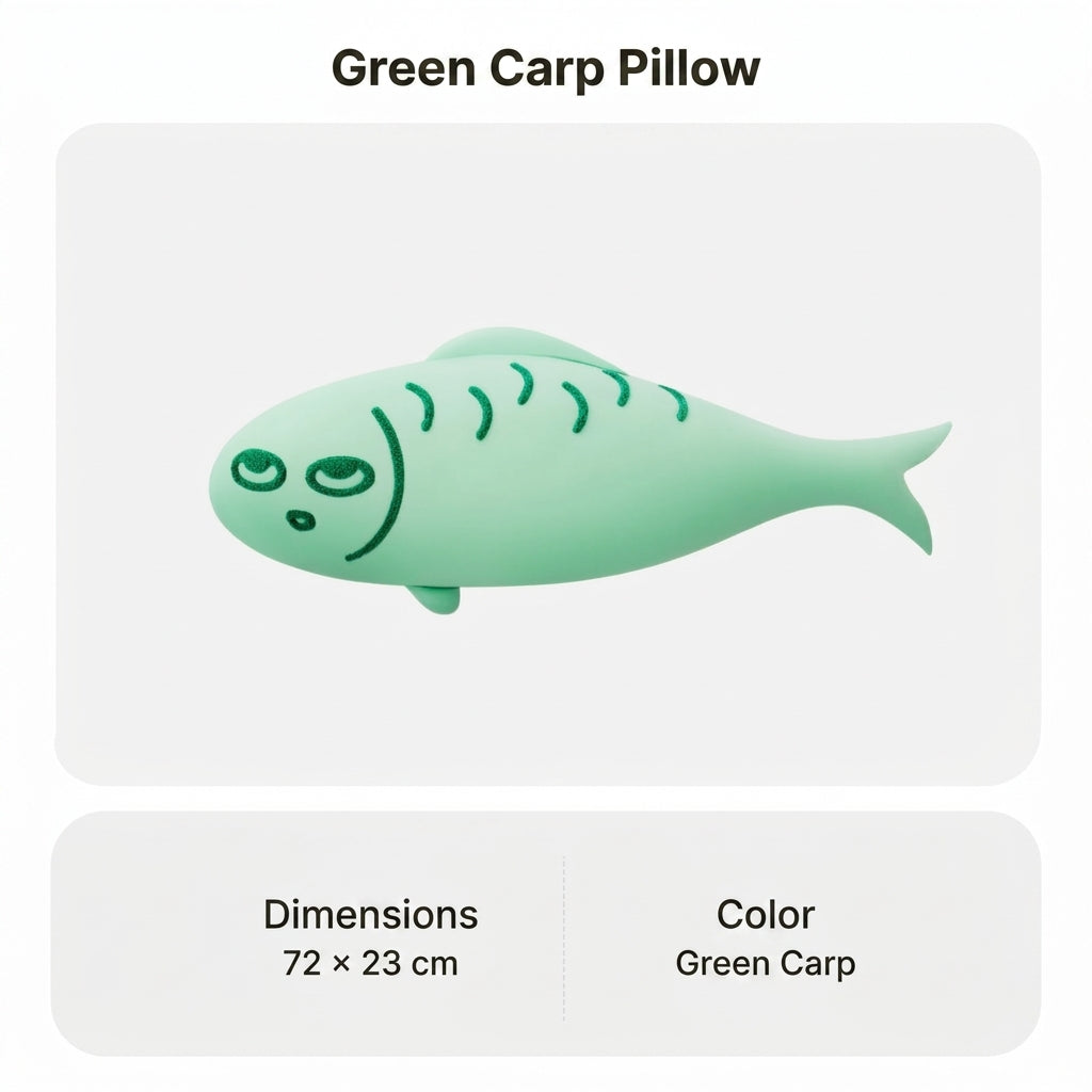 Cooling Fish Body Pillow