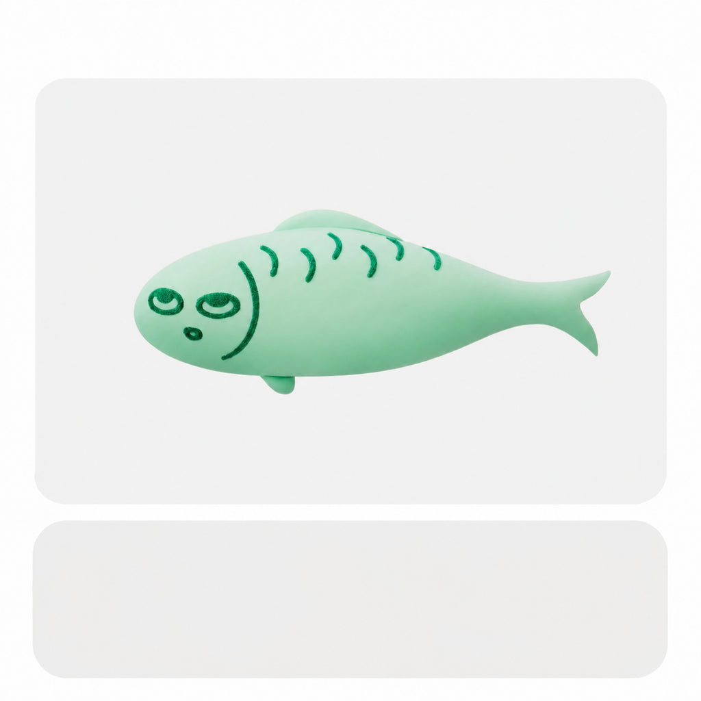 Silk Cooling Fish Body Pillow for Side Sleeping, Carp Pillow/Benboerba/Baboerben/Big Claw Pillow