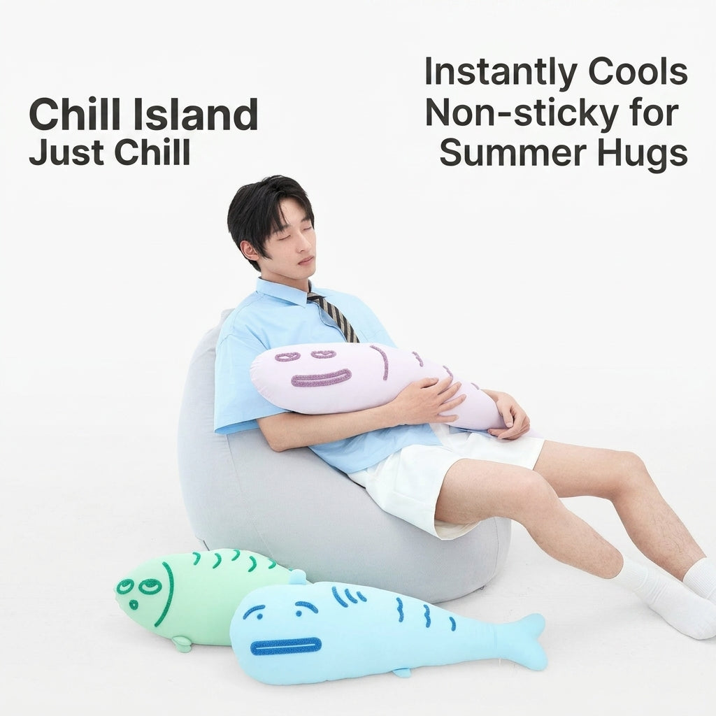Cooling Fish Body Pillow
