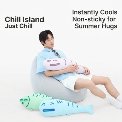 Cooling Fish Body Pillow