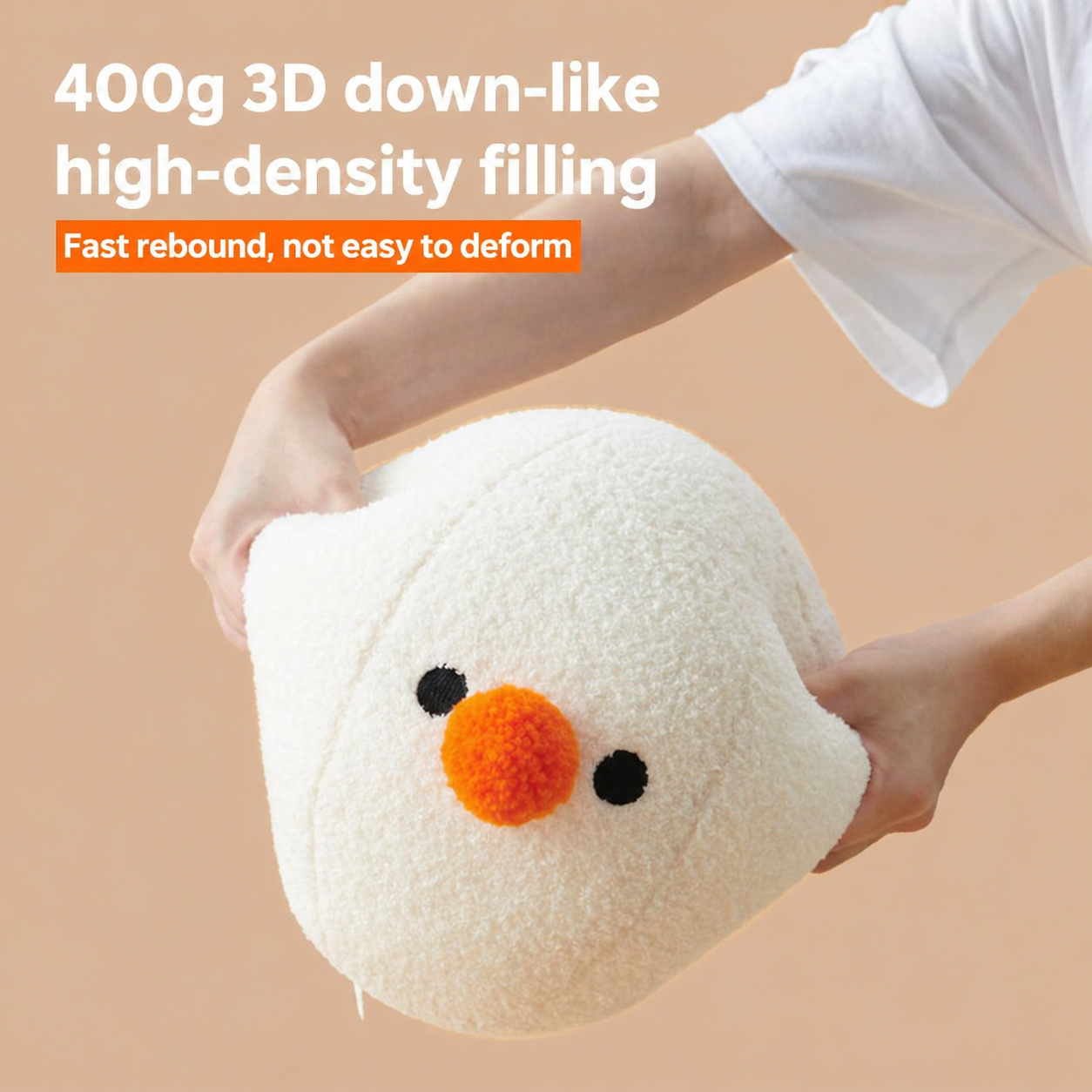 Fluffy Plush Nap Pillow