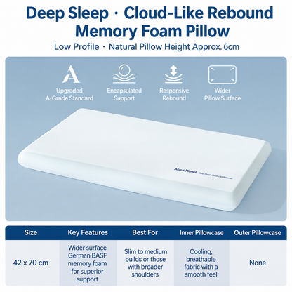 Cloud-Soft Memory Foam Pillow