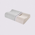 Dual-Pack Latex Antibacterial Pillow for Sleep Comfort, Medium/High
