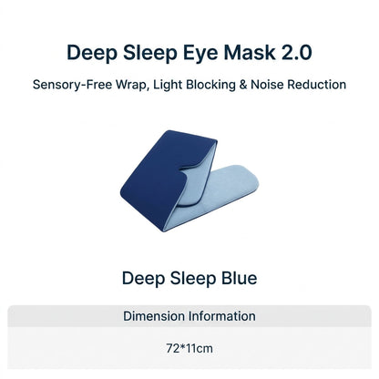 Reversible Blackout Sleep Mask