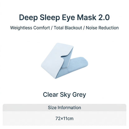 Reversible Blackout Sleep Mask