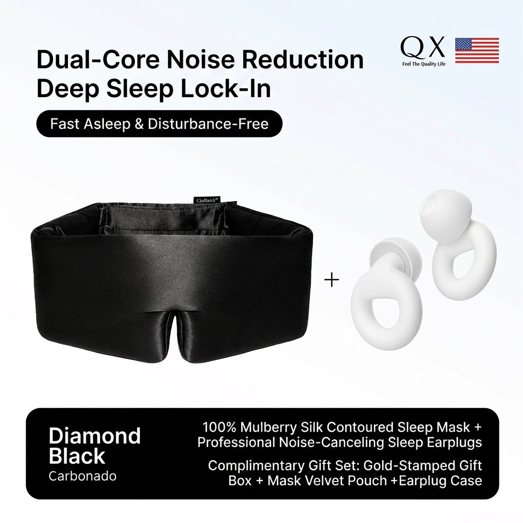 Mulberry Silk Sleep Mask Set