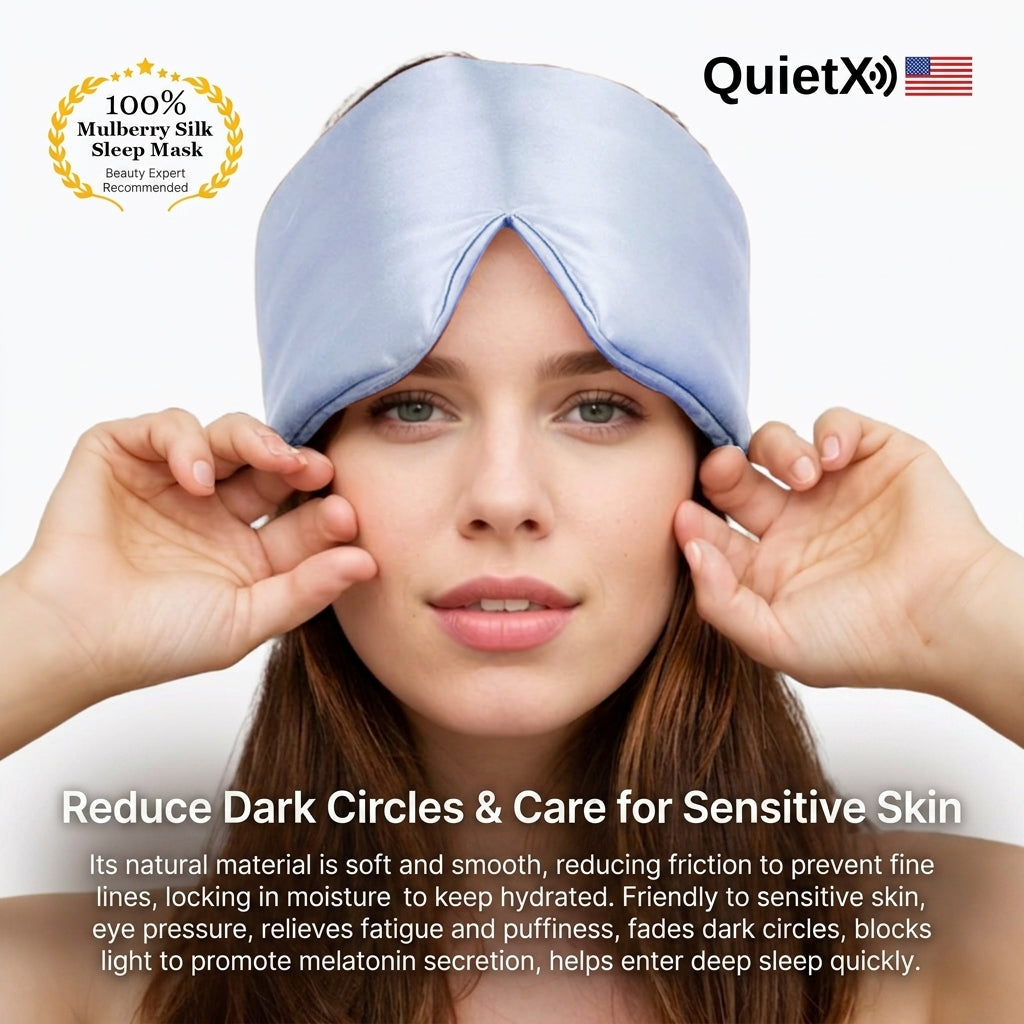 Mulberry Silk Sleep Mask Set
