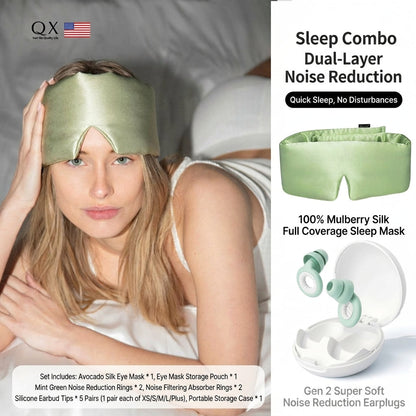 Silk Sleep Mask Gift Set