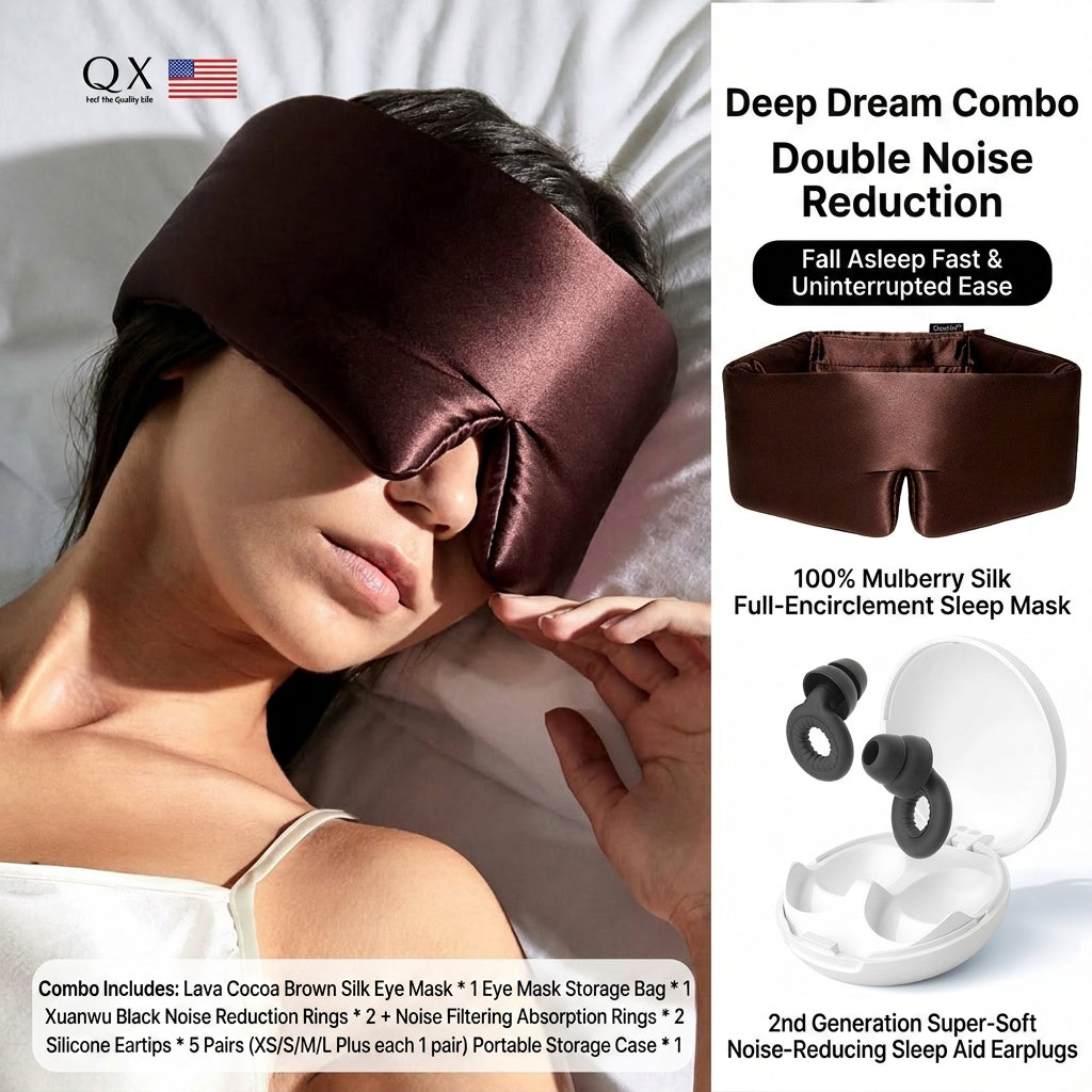 Silk Sleep Mask Gift Set