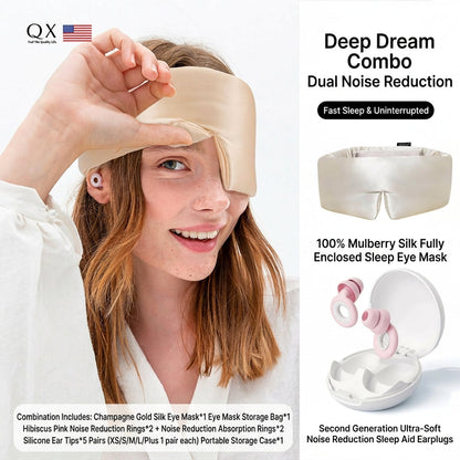 Silk Sleep Mask Gift Set