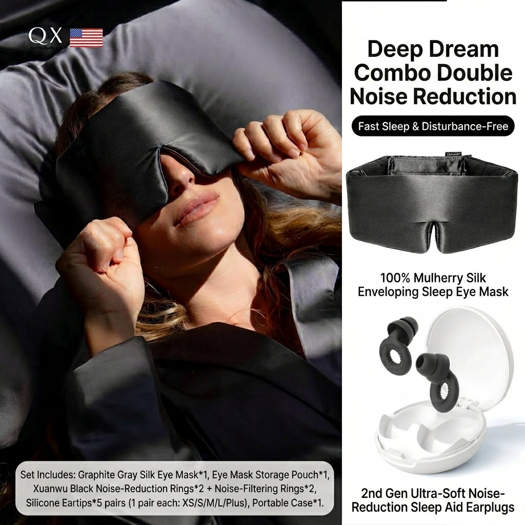 Silk Sleep Mask Gift Set