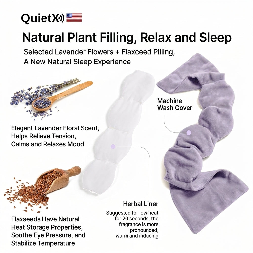 Weighted Herbal Heat Eye Mask