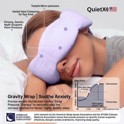Weighted Herbal Heat Eye Mask