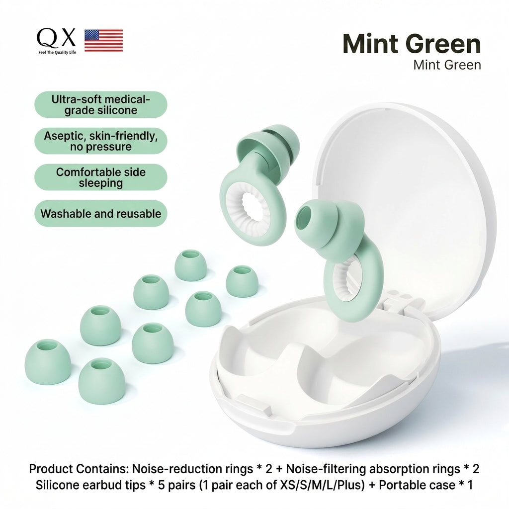 Silicone Sleep Earplugs Deep Silence
