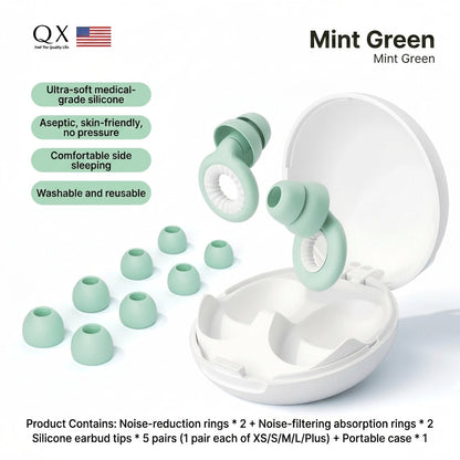Silicone Sleep Earplugs Deep Silence