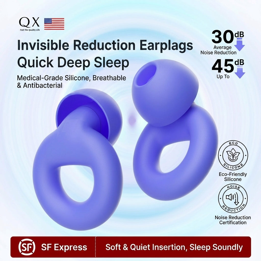 Silicone Sleep Earplugs Deep Silence