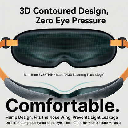 3D Contoured Sleep Mask