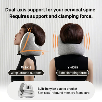Noise-Reducing Travel Neck Pillow