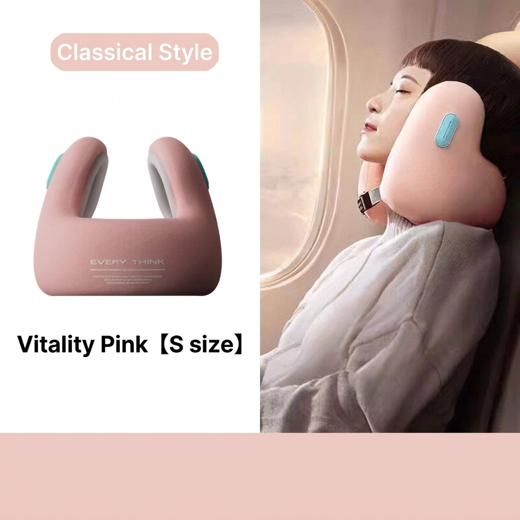 Noise-Reducing Travel Neck Pillow