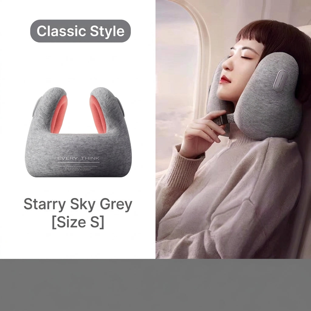 Noise-Reducing Travel Neck Pillow