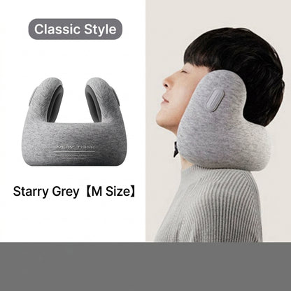 Noise-Reducing Travel Neck Pillow