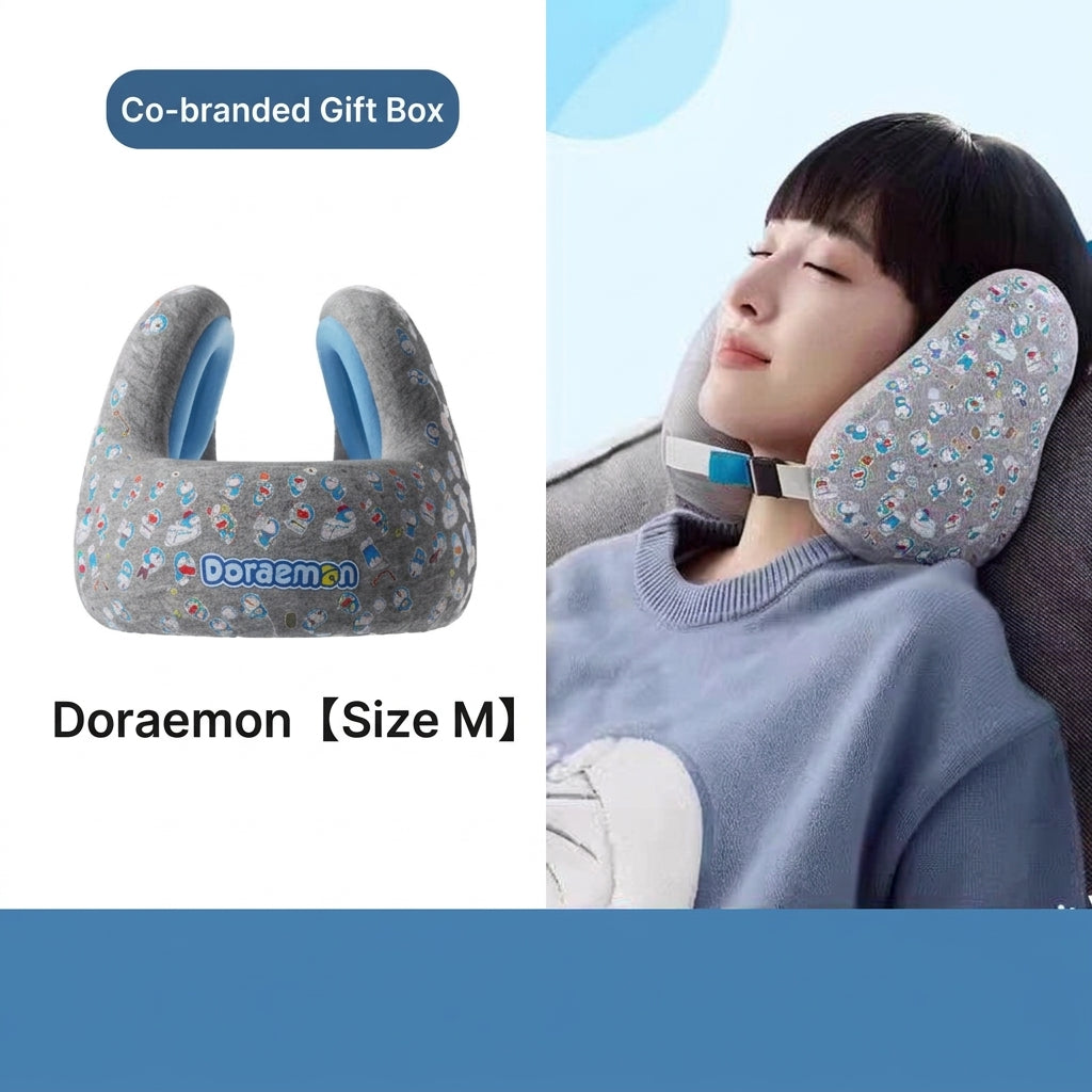 Noise-Reducing Travel Neck Pillow