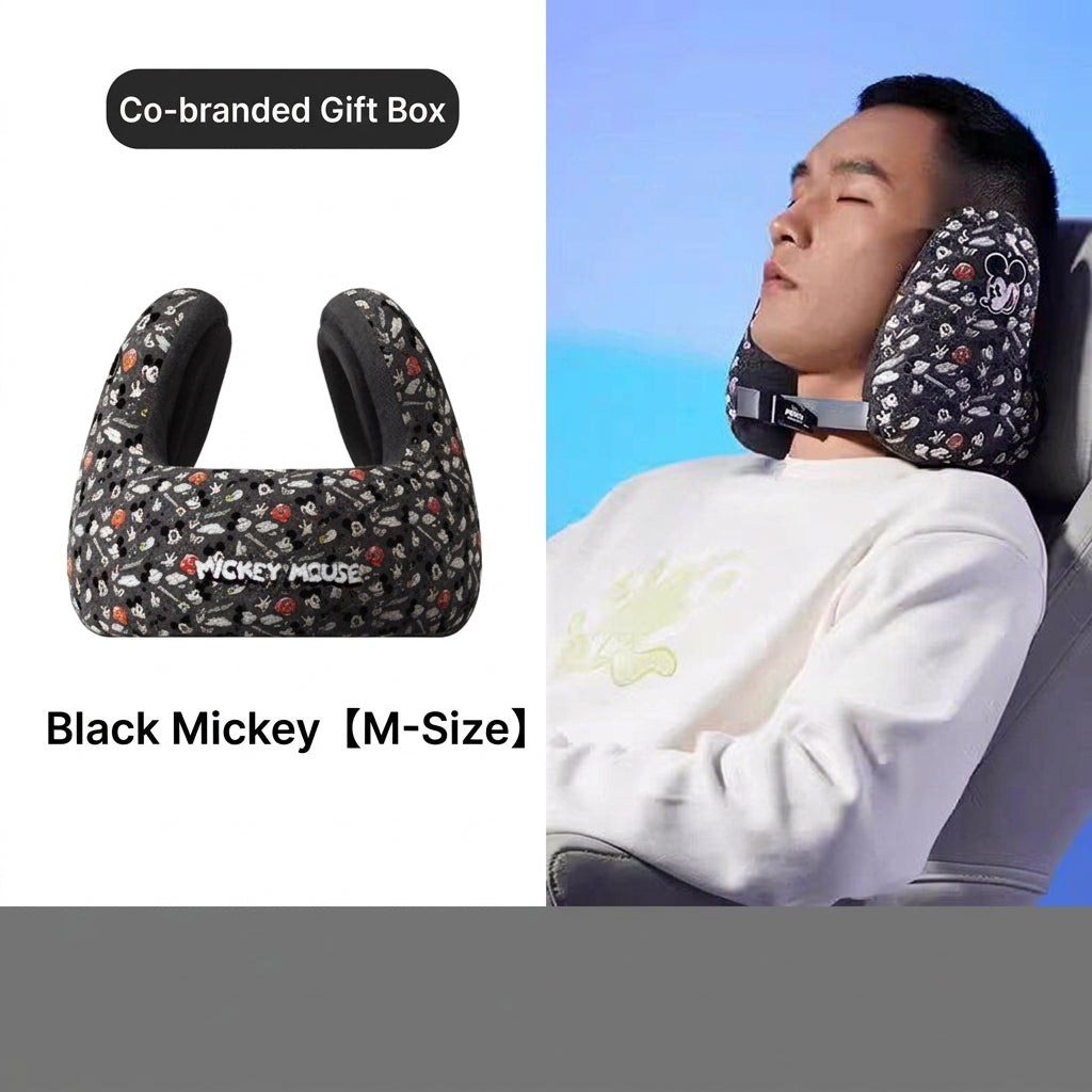Noise-Reducing Travel Neck Pillow