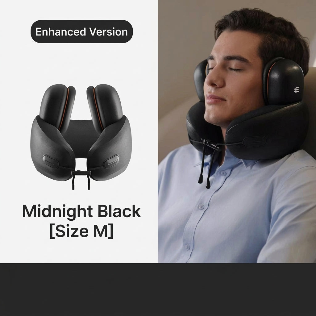 Noise-Reducing Travel Neck Pillow