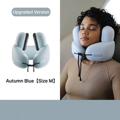 Noise-Reducing Travel Neck Pillow
