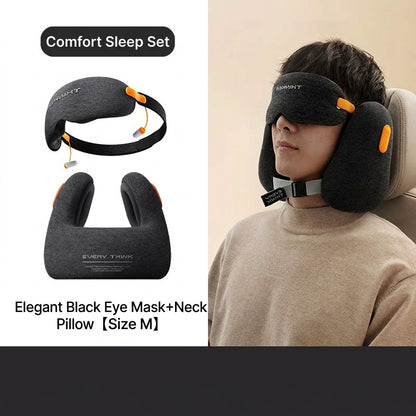 Noise-Reducing Travel Neck Pillow