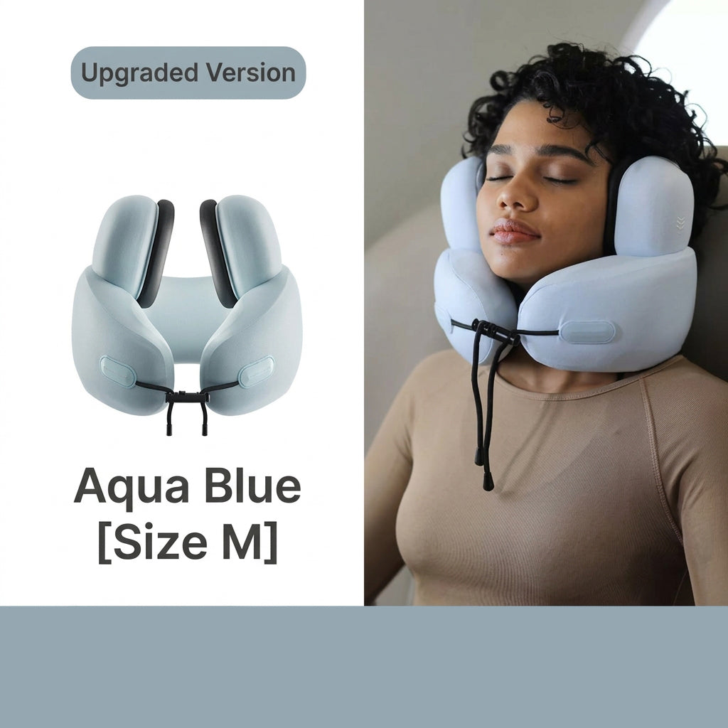 Noise-Reducing Travel Neck Pillow