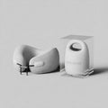 Memory Foam Portable U-Shaped Neck Pillow for Neck Support, Multiple Colors
