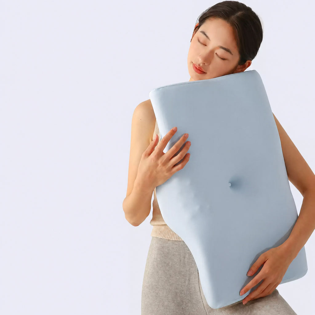 Pro Ergonomic Neck Support Pillow for Neck Support, Low/High, Cotton/Skin Comfort