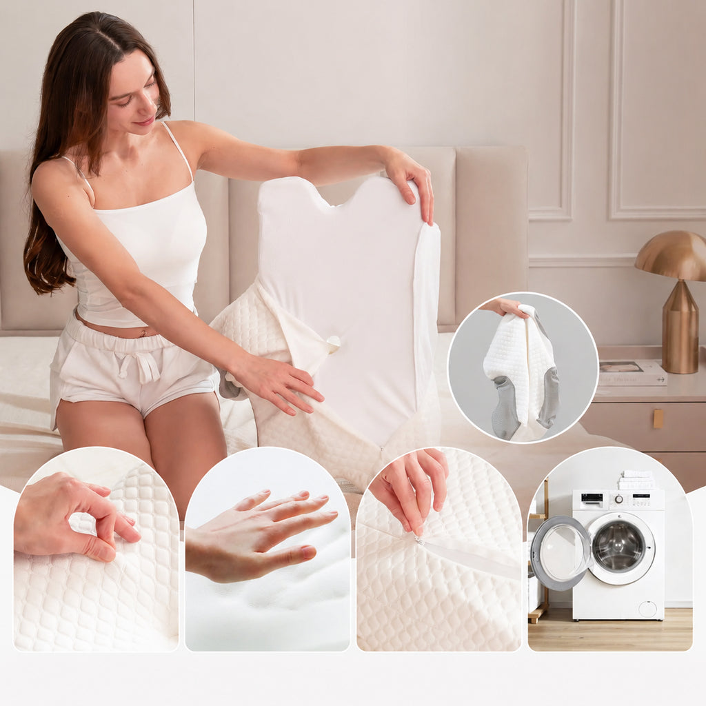 Alignment Memory Foam Pillow for Sleep Comfort, Default