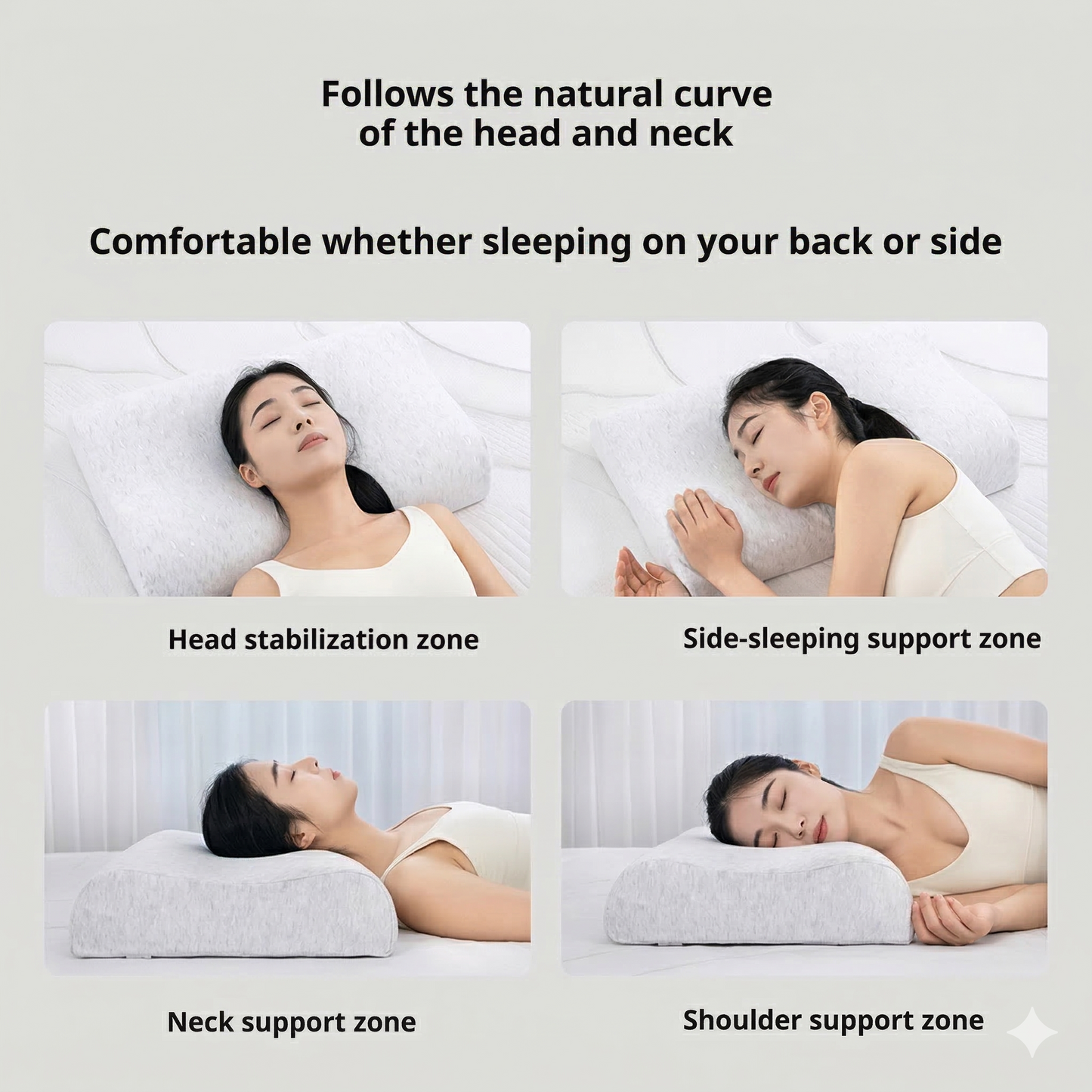 Antibacterial Cloud Neck Pillow